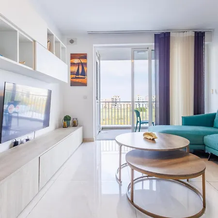 דירה Modern Family 2br With Large Terrace By The Sea By Quicktrips סיינט פול ביי